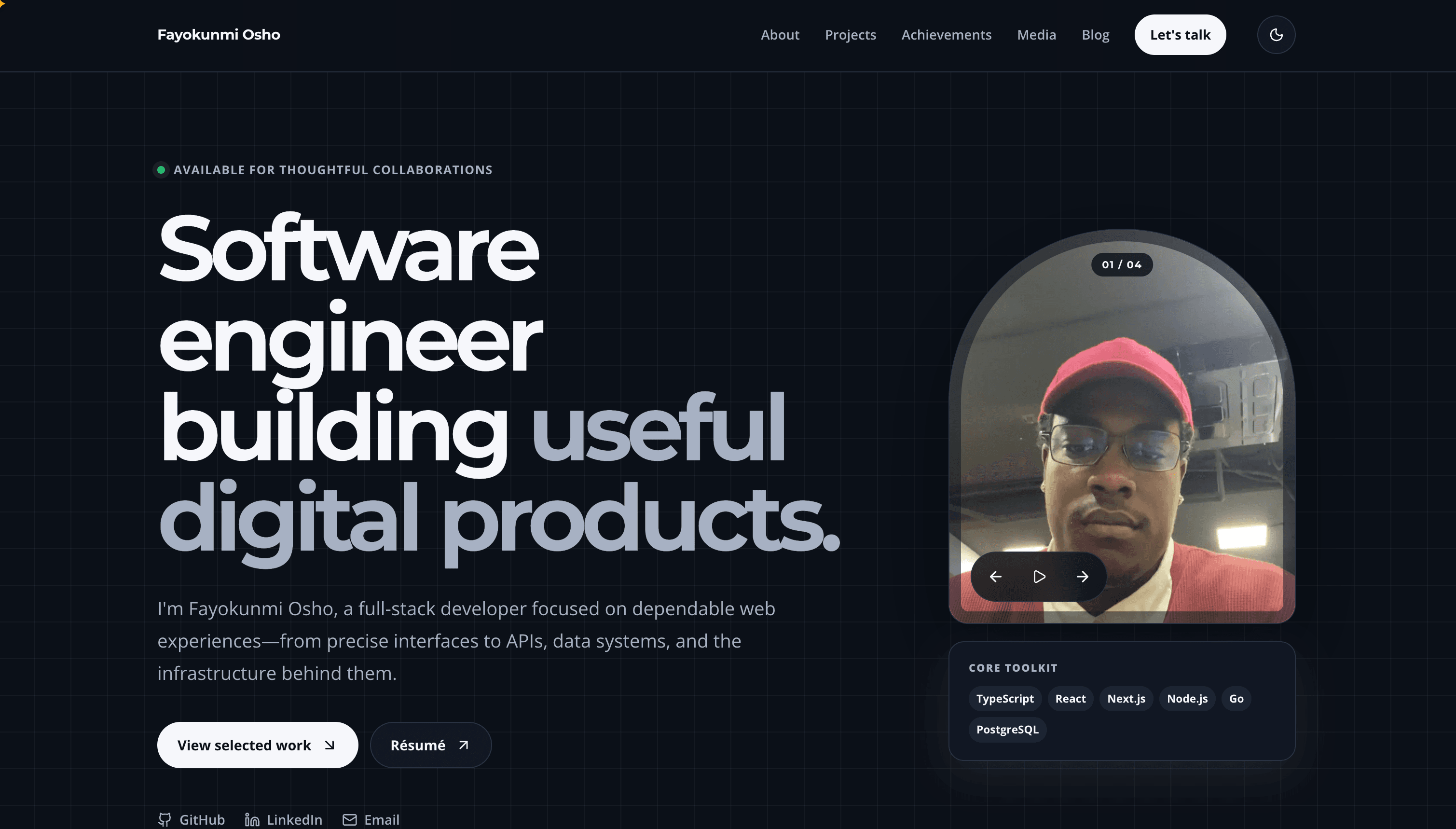 Greenlight API project preview