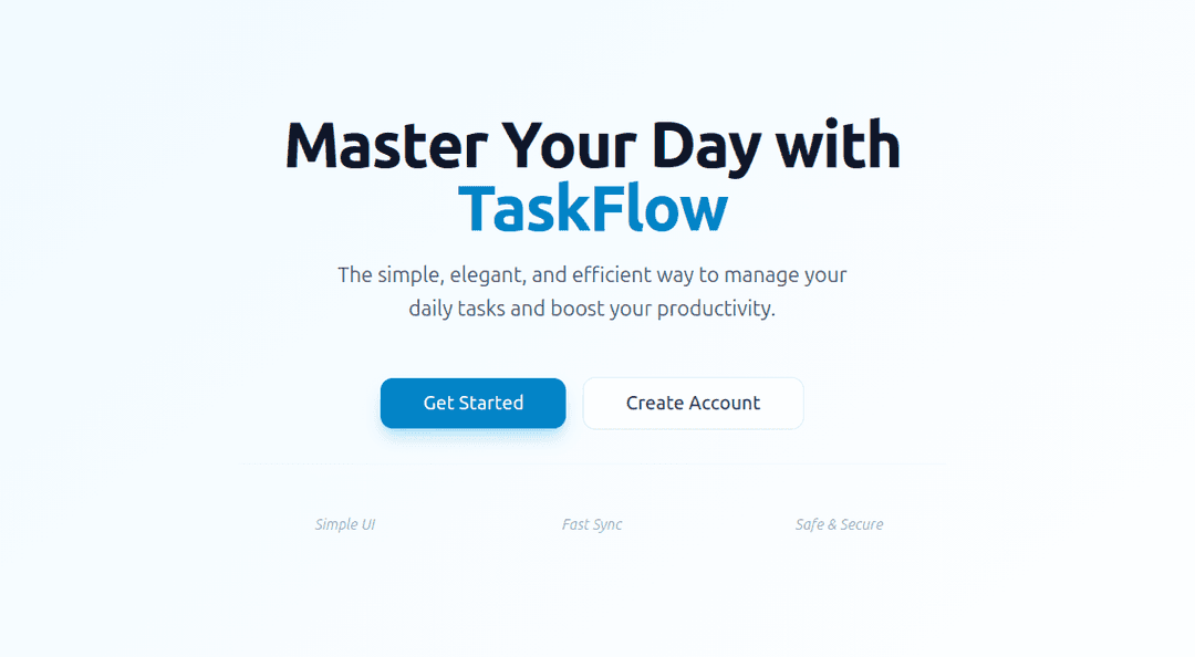 Taskflow App